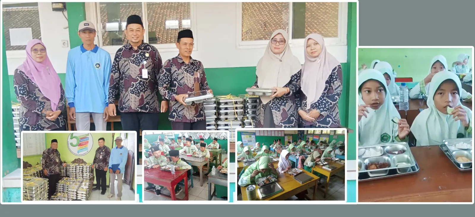 Program MBG sudah sampai di MIN 4 Demak