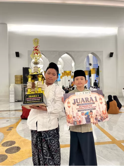 MIN 4 Demak Raih Juara 1 Lomba Video Opini Kreatif  Tingkat Nasional