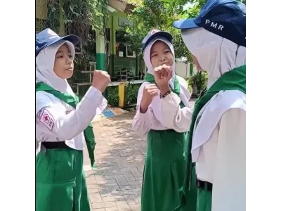 Video Kreatif MIN 4 Demak, dalam mengikuti Lomba yang di selenggarakan oleh PMI Kab. Demak