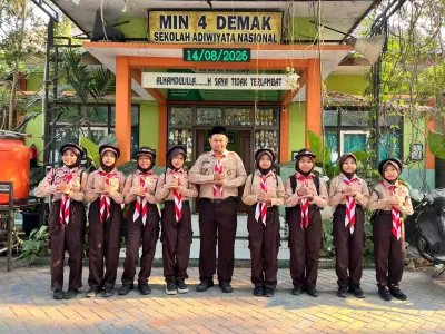 Peringatan Hari Pramuka ke-65 Tahun 2026 di MIN 4 Demak