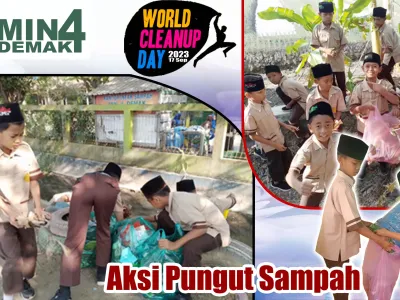 Aksi Word Cleanup Day (WCD) 2023 MIN 4 Demak