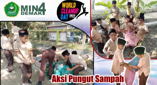 Aksi Word Cleanup Day (WCD) 2023 MIN 4 Demak